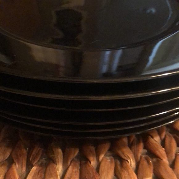 FITZ & FLOYD Set of 6 Charger Plates 12” each GUC “Color Spectrum” - Picture 3 of 5